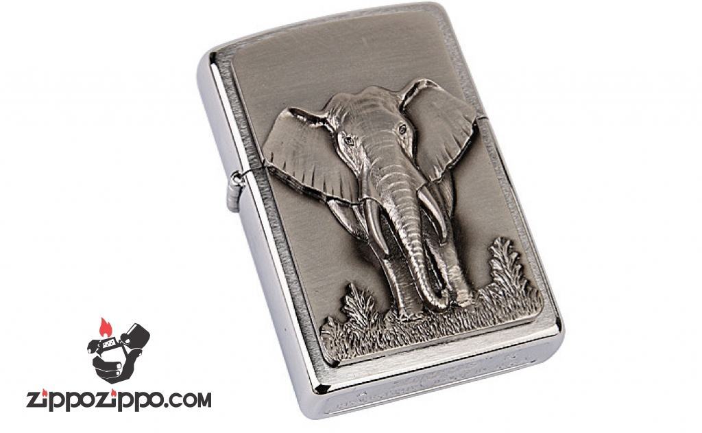 Bật lửa Zippo phiên bản Collector khắc hình voi