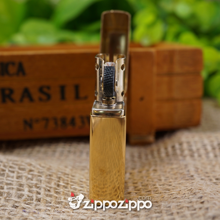 bật lửa zippo vỏ đồng khắc hoa văn cá chép hóa rồng