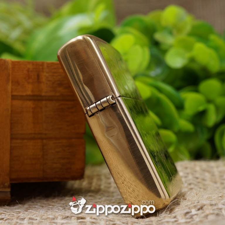 bật lửa zippo vỏ đồng khắc hoa văn cá chép hóa rồng