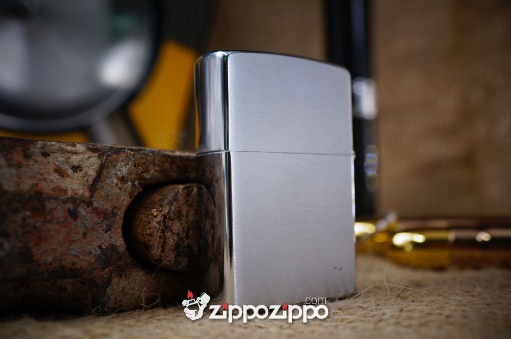 bật lửa zippo cổ bạc xước sản xuất năm 1995