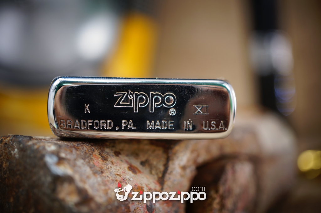 bật lửa zippo cổ bạc xước sản xuất năm 1995