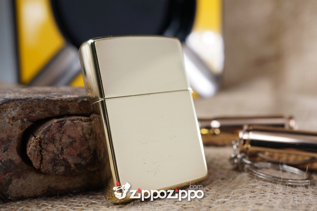 bật lửa zippo cổ vỏ đồng Mechelob sarnxuaats năm 1993