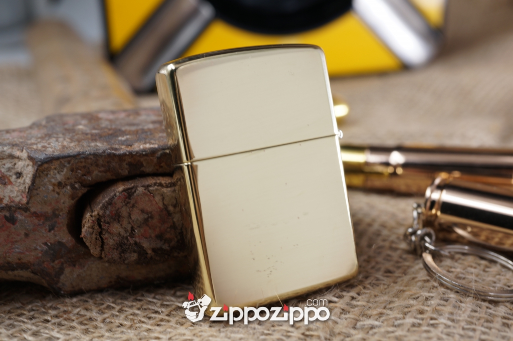 bật lửa zippo cổ vỏ đồng Mechelob sarnxuaats năm 1993