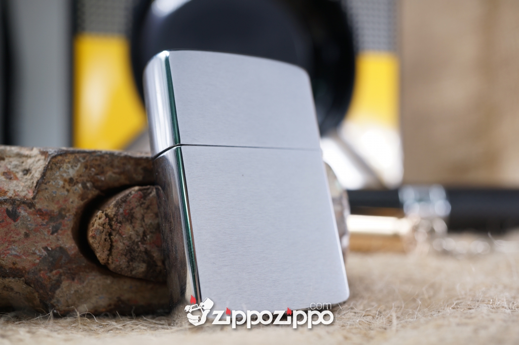 bật lửa zippo cổ hình ông già câu cá xản xuất năm 1989