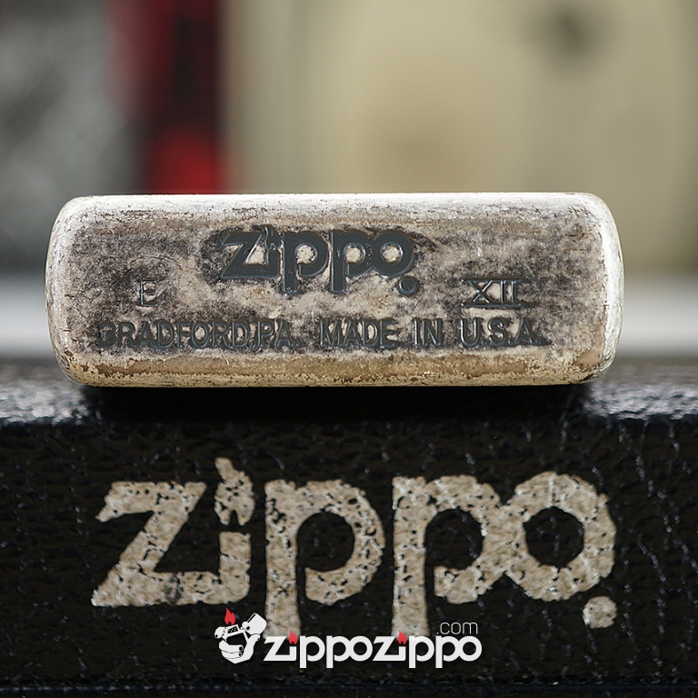 Zippo Cổ Lighter Fluid Sản Xuất Năm 1966