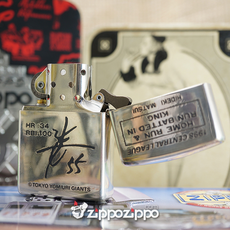 Zippo Cổ hideki matsui Sản Xuất Năm 1998