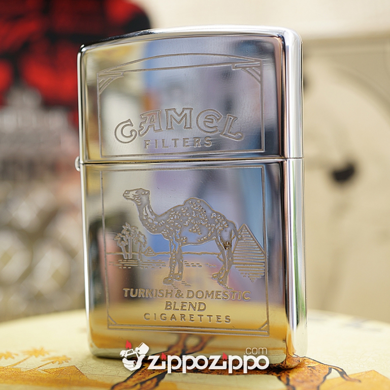 Zippo Cổ Khắc Camel Sản Xuất Năm 1995