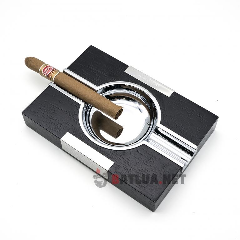 Gạt tàn ( xì gà ) Cigar Cohiba vân gỗ sang trọng
