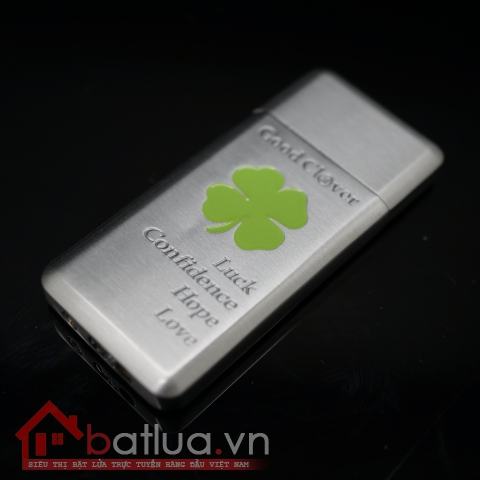 Bật lửa cỏ 4 lá may mắn Good Leaves