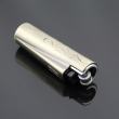 Bật lửa CLIPPER hình trụ đồng đánh đá khắc hoa cách điệu