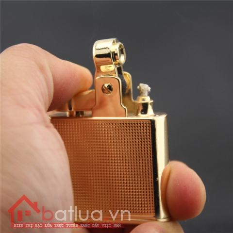 Bật lửa honest dùng xăng đánh đá lửa độc đáo 707-1