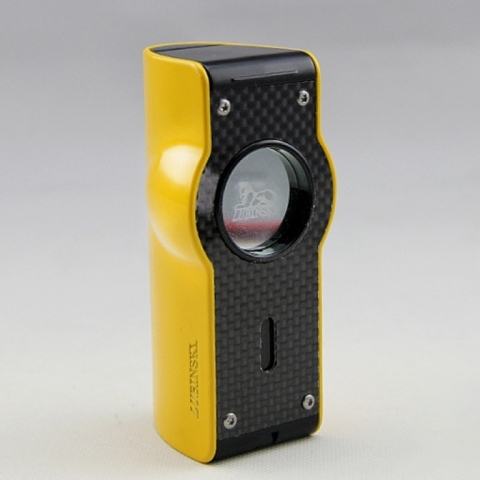 Bật Lửa KHò Xì Gà ( Cigar ) kiêm cắt cực mạnh ( Màu vàng )