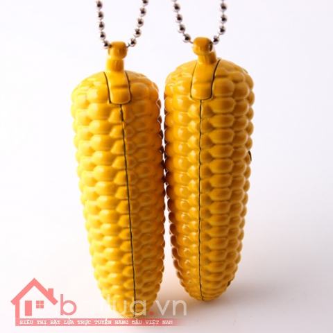 Bật lửa móc khóa kiểu dáng sáng tạo trái bắp ngô