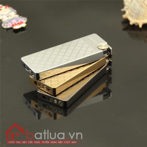 Bật lửa siêu mỏng đánh đá lửa khò kiểu dáng cổ XC-629