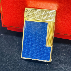 Bật lửa S.T. Dupont Ligne 2 Hải Lam Tĩnh Thủy – Lam Ngọc Tụ Khí | Tuyệt tác men nghệ thuật Pháp - Mã SP: DP0076