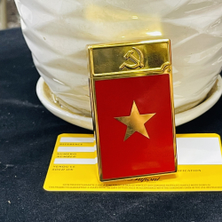Bật lửa S.T. Dupont Ligne 2 Song Biểu Tượng – Quốc Kỳ Việt Nam| Phiên bản trang trọng sưu tầm - Mã SP: DHK0351