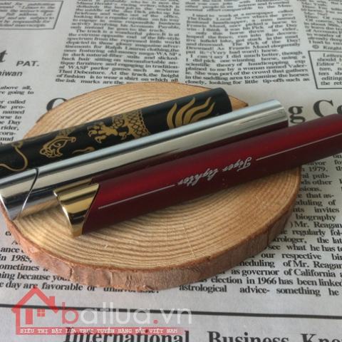 Bật lửa Tiger 858 hình trụ tròn thanh lịch nhiều màu sắc