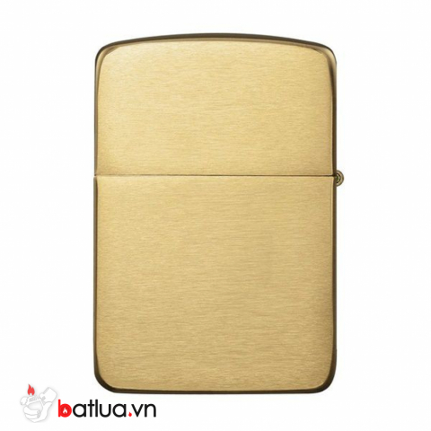 Bật Lửa Zippo 1941B Đồng Vàng Xước Vân Ngang - SKU 1941B – Zippo 1941 Replica Brushed Brass