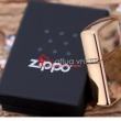 Bật lửa Zippo chính hãng  Vàng đồng trơn amor
