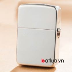 Bật lửa zippo chính hãng bạc trơn nguyên khối  phiên bản 1941 ( Mẫu 23) - Mã SP: BL10057