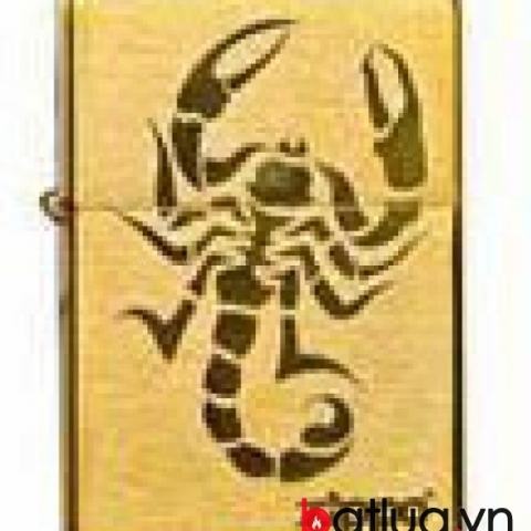 Bật lửa Zippo chính hãng đồng khắc Bọ cạp