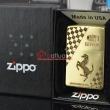 Bật lửa Zippo chính hãng đồng nhẹ khắc Ferrari