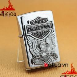 bật lửa zippo chính hãng  harley davidson mầu bạc - Mã SP:  ZPC1322