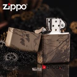 Bật lửa Zippo chính hãng họa tiết tranh sơn mài - Mã SP: BL00440