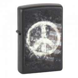 Bật lửa Zippo chính hãng in hình biểu tượng hoà bình - Mã SP: ZPC0341