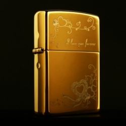 Bật lửa Zippo đồng phiên bản arabesques