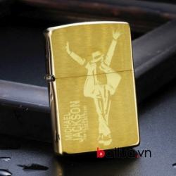 Bật lửa zippo đồng phiên bản Michael Jackson Ver 2 - Mã SP: BL10043