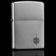 Bật lửa Zippo phiên abrn Crom khắc hình la bàn