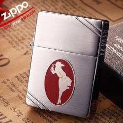 Bật lửa Zippo phiên bản 1935 hình cô gái Limited - Mã SP: ZPC0890