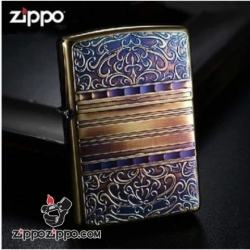 Bật lửa Zippo phiên bản đồng cổ trạm Họa Tiết Arab - Mã SP: ZPC0949