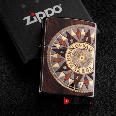 Bật lửa Zippo phiên bản Golden Compass Navigation