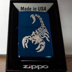 Bật lửa Zippo phiên bản Original in hình bò cạp - Mã SP: ZPC0613