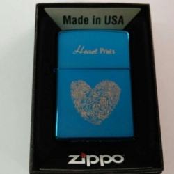 Bật lửa Zippo phiên bản Original in trái tim - Mã SP: ZPC0532