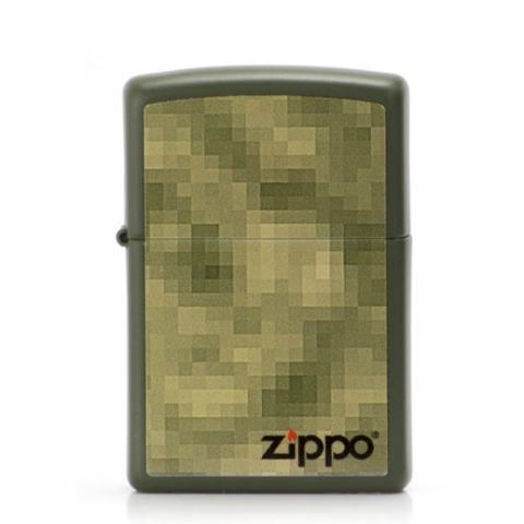 Bật lửa Zippo phiên bản Original quân đội màu xanh lá