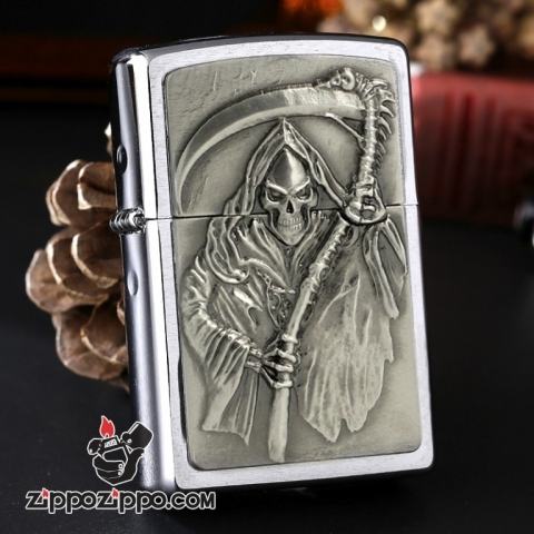 Bật lửa Zippo phiên bản Châu Âu Thần Chết Trở Lại