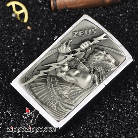 Bật lửa Zippo phiên bản Châu Âu Thần Zeus