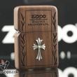 Bật lửa Zippo phiên bản Walnut Silver Cross