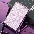 Bật lửa Zippo phiên bản Zibing Arabesque hoa văn trắng