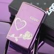 Bật lửa Zippo phiên bản Zibing in hình hoa hồng