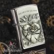 Bật lửa Zippo phiên bản Châu Âu Hình Hoa hồng đâm vỡ trái tim