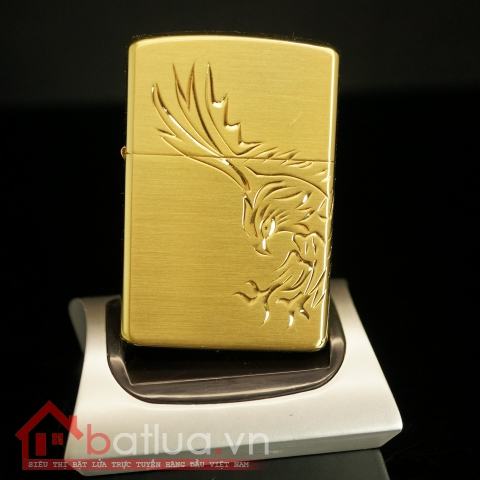 Bật lửa Zorro khắc hình chim đại bàng đang tung cánh