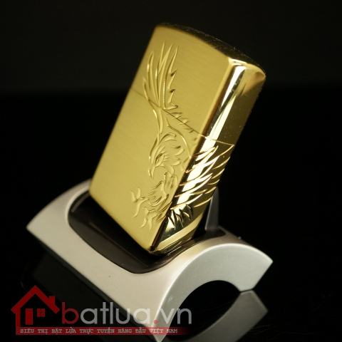 Bật lửa Zorro khắc hình chim đại bàng đang tung cánh