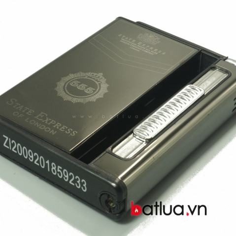 Hộp thuốc lá đa năng in logo 555 (Đen)