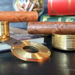 Set cigar ( Xì Gà ) 3 món Lubinski Màu Vàng - Mã SP: PKXG156V