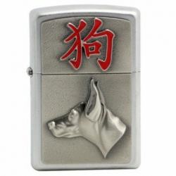 Zippo Chính Hãng 12 Con Giáp Tuổi Tuất - Mã SP: ZPC1185