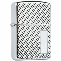 Zippo Chính Hãng Bac Họa Tiết Cắt Dao Cạo - Mã SP: ZPC1295